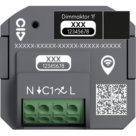Busch-Jaeger Dimmaktor 1-fach 230 V AC free@home wireless (62851 U-WL), 2CKA006710A0036