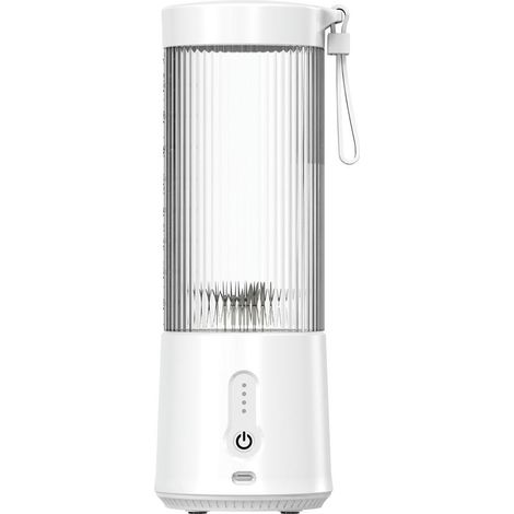 Mini presse-agrumes portable rechargeable pour étudiants, tasse à jus électrique blanche (1/5)