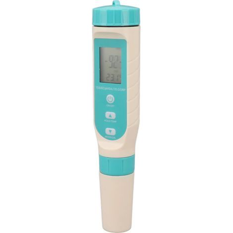 Testeur de qualité de l'eau TDS EC PH SALT SG ORP TEMP 7 en 1, testeur d'eau numérique multifonction étanche IP67 (1/4)