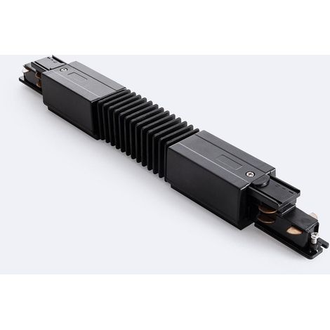 Connecteur Flexible pour Rail Triphasé DALI Noir