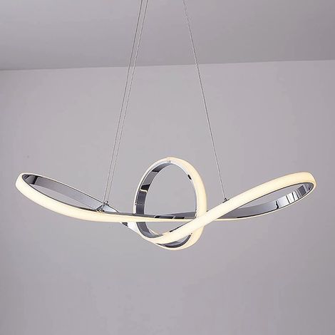 Lampadario Plafoniera a Sospensione illuminazione a Led Design Moderno ambienti Domestici e commerciali luce bianca naturale 4000K (1/4)