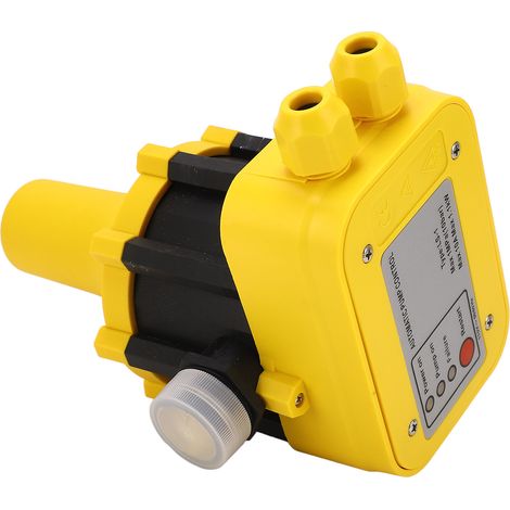 Interrupteur de Pression pour Pompe à Eau 1.1kW 10Bar IP65 Contrôleur Automatique Étanche 110V (1/5)