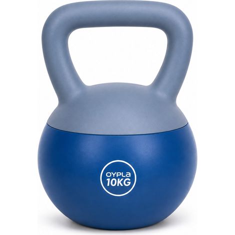 Oypla 10kg Soft Sand Filled PVC Kettlebell Workout Weight with Non Slip Handle (1/5)