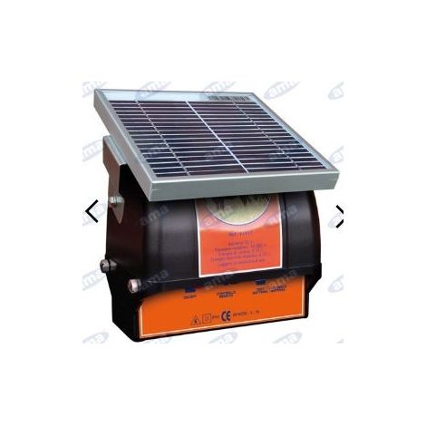 Elettrificatore ranch AMA S250 a pannello solare 3W e batteria 91917