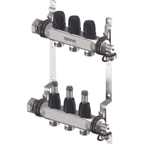 Uponor Vario S Distributore FM 3xG3/4 Euro - G1, 1140834