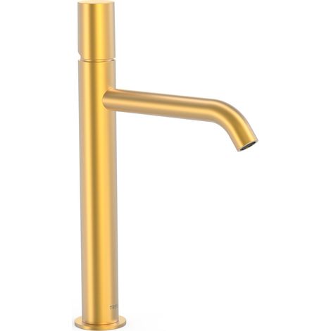 GRIFO MONOMANDO ALTO PARA LAVABO CON VOLANTE