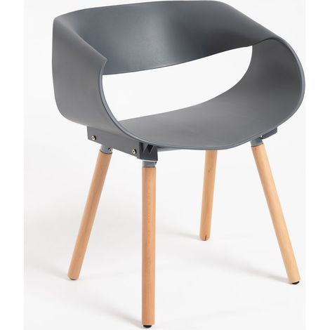 Sillas Comedor - Silla Cappio - Gris oscuro