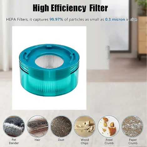 Filtres HEPA de rechange lavables pour aspirateur sans fil V10 Optic / V10 Konical (8 pièces) (1/2)