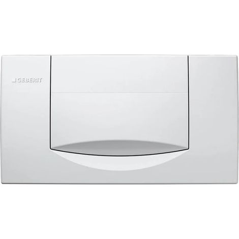 PLACCA DI COMANDO TWIN LINE MONO TASTO  BIANCA GEBERIT 115.222.11.1