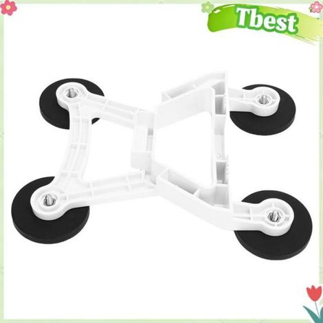 Tbest Support de toit de voiture par satellite Monture De Toit De Voiture De Satellite Blanche Remplacement De auto coffret Blanc (1/5)