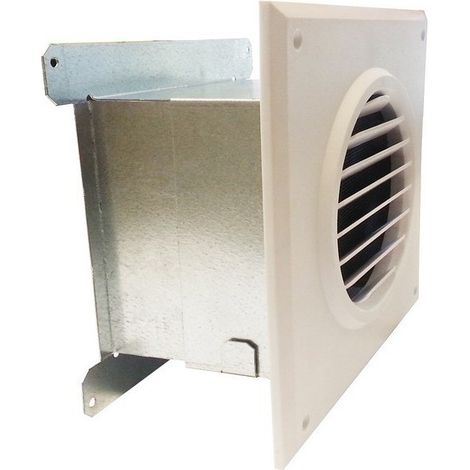 Rejilla motorizada de recuperación de calor para chimenea de 120 m³/h