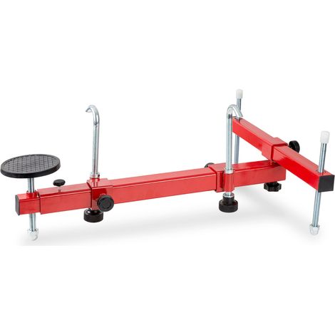 EBERTH Motorbrücke mit 350 kg Traglast, Motortraverse für unten, einsetzbar bei fast allen Fahrzeugen, universell einstellbar, Kfz-Motorbrücke für Montage von unten, Motorträger, Motorhalter (1/5)