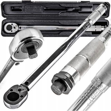Chiave dinamometrica da 1/2" 28-210 Nm con certificato di calibrazione Forcekraft