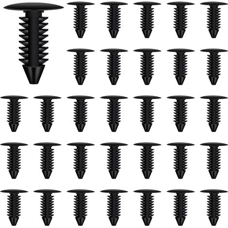 100pcs Épingles en Machine de Découpe Laser , Accessoires de Machine de Gravure Laser Fixation Accessoires pour Graveur Laser à Aiguille pour 11mm La Grille en Nid d'Abeille Remplace (Noir) (1/5)