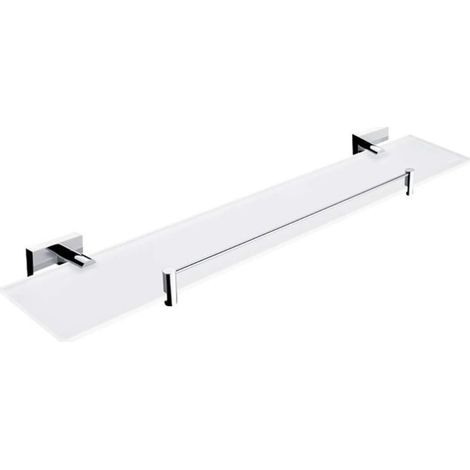 Nimco Keira - Regal mit Laufstall, 60 cm, mattes Glas/Chrom KE 22091BX-60-26 (1/2)