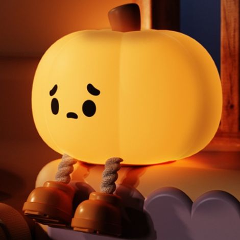 Veilleuse LED pour enfants, rechargeable et tactile, lampe de chevet pour chambre de bébé (1/5)