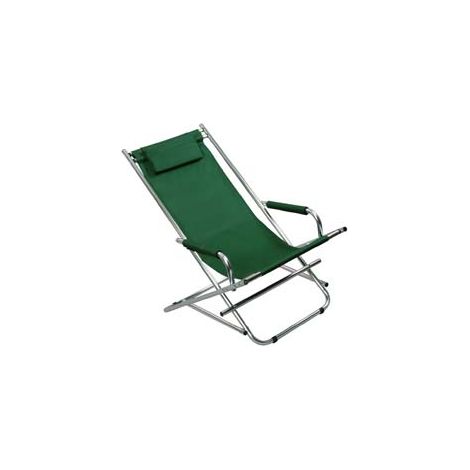 Sdraio in Alluminio Verde 54 CMX97X77H. Vette