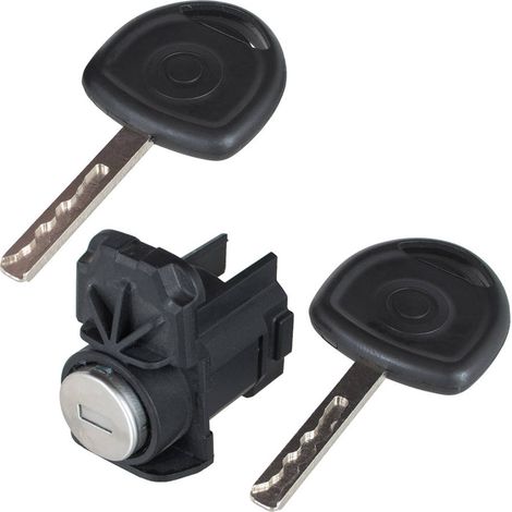 Inserto serratura porta anteriore sinistra Opel Corsa D 06-14 + 2 chiavi (1/2)