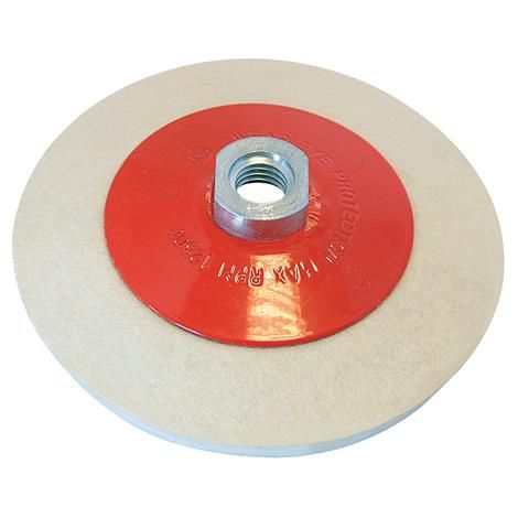 Silverline Ruota in feltro conica per lucidatura 115mm