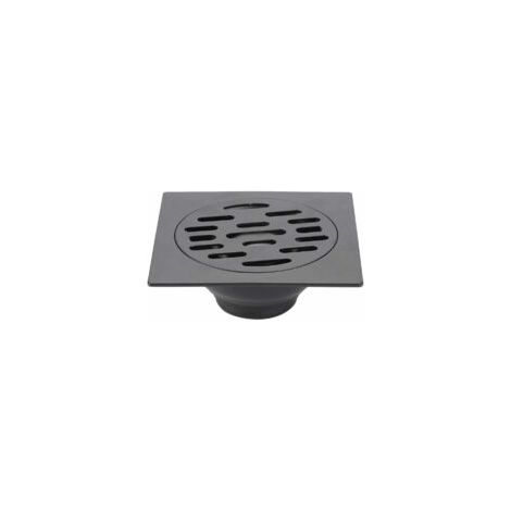 Scarico a pavimento in PVC, scarico doccia antiodore, scarico a pavimento in acciaio inox per bagno, scarico a pavimento per lavatrice, WC, box doccia, cucina (Common Floor - Crezuo)