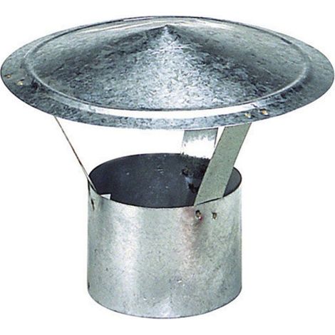 Cappello Zincato per Fornello da 250 mm.
