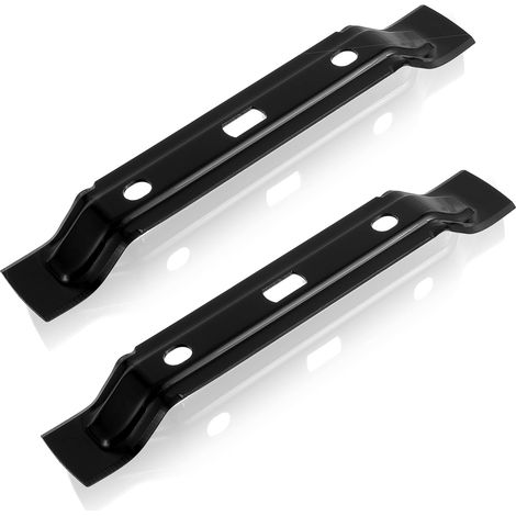 2 pièces 20 cm lames de tondeuse robot compatibles avec Stihl robot tondeuse iMOW RMI 422 422P 422PC RMI422 P C lames de tondeuse robot lames de rechange en acier inoxydable (noir) (1/5)