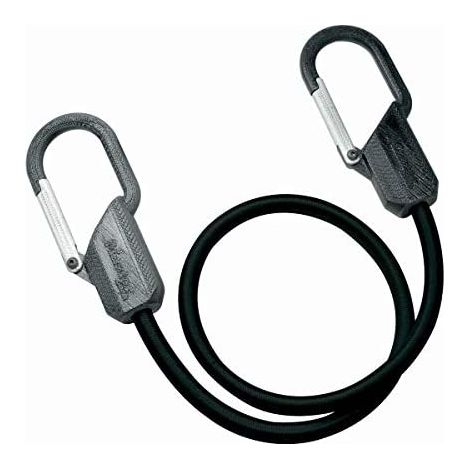 Master Lock 3205EURDAT Cinghia Elastica Clip Hook 80 cm diametro 9 mm capacita' 65 Kg colore Nero (1/5)