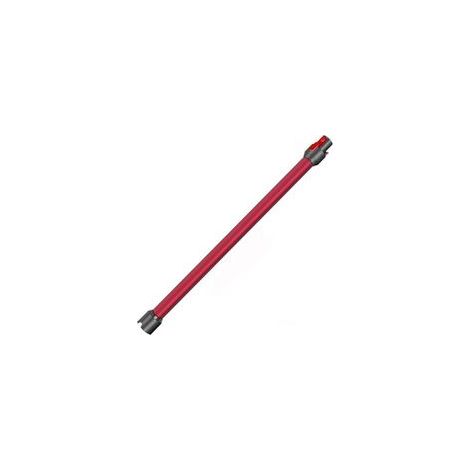 Tube d’extension compatible Dyson V7/V8/V10/V11/V15 – Rouge, aluminium léger, 2 pièces (1/5)