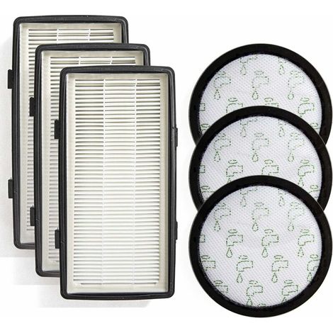 Jeu de filtres pour aspirateurs Rowenta Silence Force Cyclonic 4AAAA, modèle RO76xx. Ces filtres sont compatibles avec les modèles RO7647EA, RO7663EA, RO7676EA et RO7681EA. (1/5)