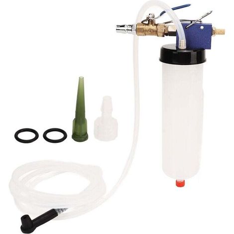 Pneumatic Brake Fluid Change Tool, Highly Efficient, Reliable, Easy to Use, Power Steering Oil Change Replacement Tool for Car Motorcycle (1/4)