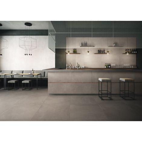 Carrelage intérieur Effet Béton AZUMA  60x120 G (1,44m2) rectifié - Les Carreaux de Jean (1/3)