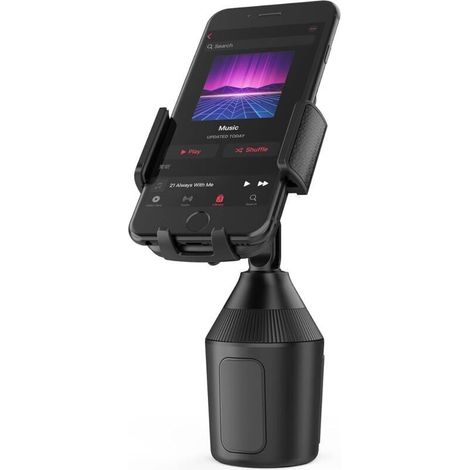 Universelle Handyhalterung fürs Auto, Getränkehalter für Smartphones, max. Durchmesser 5,7 cm – 8,9 cm – kompatibel mit iPhone, Galaxy S6/S7/S8 und mehr (1/4)