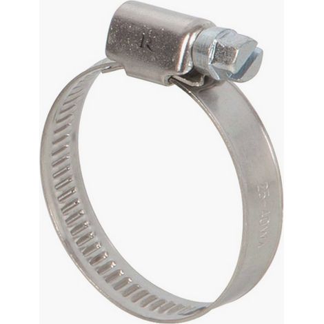Edelstahlspannring 25 bis 40mm 2 Stück