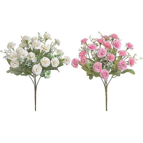 Bouquet de 2 fleurs artificielles (1/3)