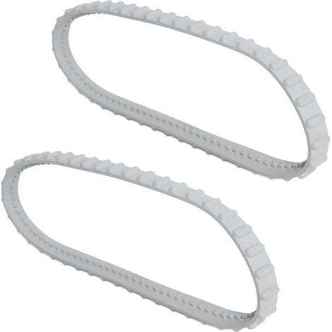 RCX23002 Courroies D'entraînement Exactes en Caoutchouc Compatible avec Hayward Aquavac Tiger Shark Plus QC SharkVac Nettoyeur de Piscine (2PCS) (1/5)