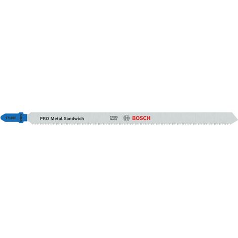 Bosch PRO Metal Sandwich T718BF Stichsägeblatt, 180 mm, 3 Stück (1/10)