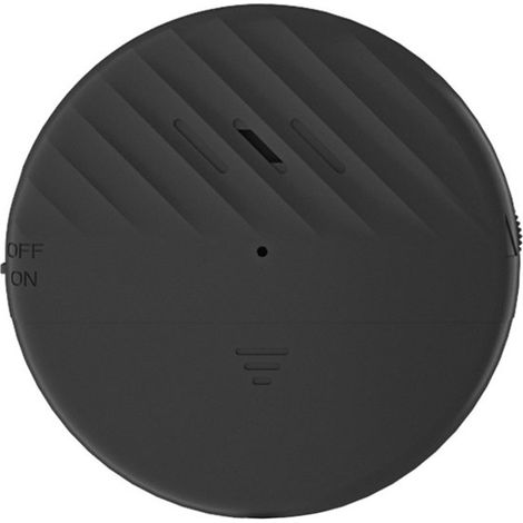 Allarme a vibrazione per porte e finestre,Sistema di allarme,125 dB,Sensibilità regolabile,7,2 × 7,2 cm,Nero (1/5)