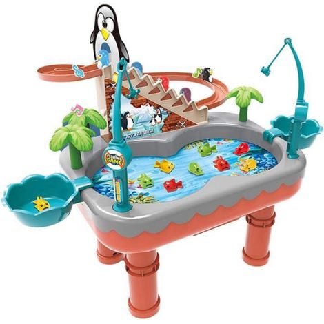 Jouet De Peche - Tige Rotative 360 Degres - Pour Piscine Et Jeux En Interieur - A Partir De 3 Ans - 1 Piece