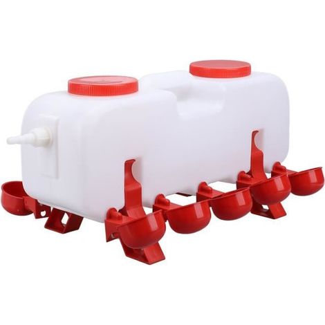 Embottle Geflügeltränke Automatische Hühner-Wasserspender 10 Liter, Haustier-Wasserspender