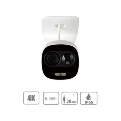DAHUA - Bullet ottica fissa 8 mpx - IPC-HFW1831C-PIR