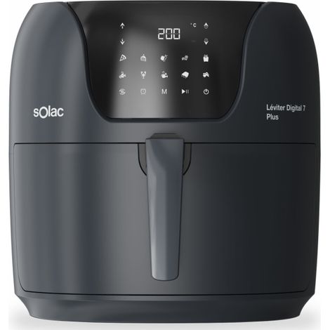 Solac FA1800D Freidora de Aire Negra 7,4 L 1800 W (1/3)