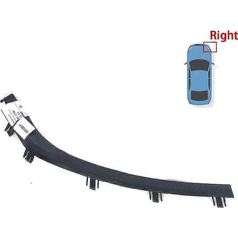 Gummidichtungsleiste für Autoscheinwerfer, Zierleiste für Mercedes-Benz W140 S320 S350 S500 S600 (1995–1998) – Rechts