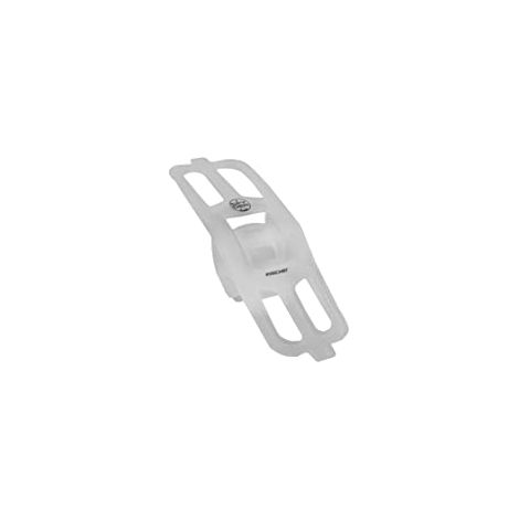Supporto per telefono da manubrio Fischer per bicicletta - Bianco