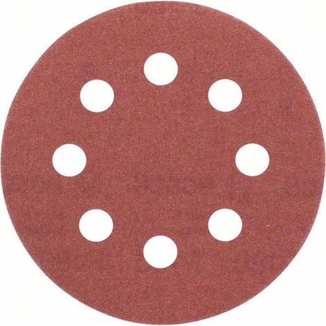 Bosch Schleifblatt-Set für Exzenterschleifer D= 115 mm K=180 5-tlg. - 2609256A19 (1/3)
