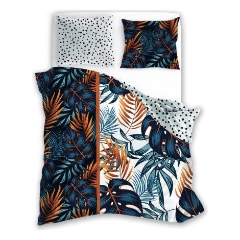 Baumwollbettwäsche 160x200 Summer Dream Leaves (1/2)