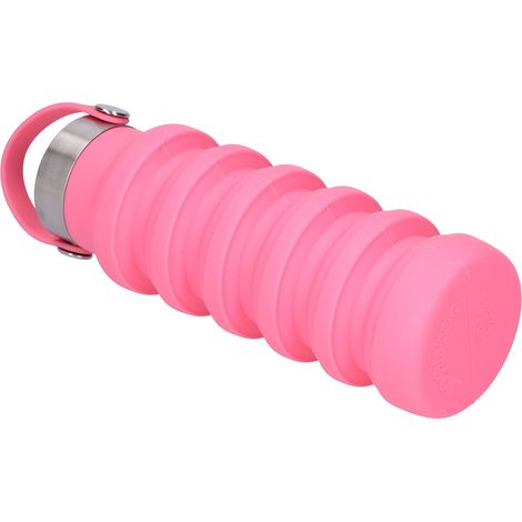 Gourde pliable 500ml pour voyage sportif, bouteille d'eau portable et réutilisable (1/5)