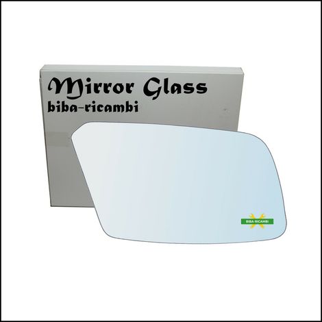 Vetro specchio nudo adesivo lato passeggero per volvo 460 (464) dal 94-97 (1/4)