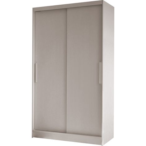 Armoire Closico Structor I, Cachemire, 200x100x58cm, Portes d'armoire: Coulissantes, Nombre d'étagères: 4