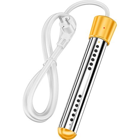 Chauffe-eau haute puissance 220V, 3000W, sans thermomètre, jaune, arrêt automatique à 70 degrés (1/5)