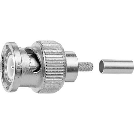 Telegärtner 100023482 100023482 HDTV-BNC-Steckverbinder Stecker, gerade 75 Ω 1 St. (1/2)